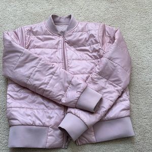 COPY - COPY - LULULEMON Non-Stop Bomber Jacket Smoky Blush Reversible Size 10